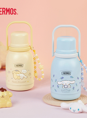 膳魔师拎拎壶316L不锈钢大容量便携保温保冷手拎壶TEML-1000S