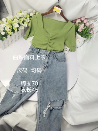 短袖上衣连衣裙裤子，默认微瑕NO退换，不能接受的姐妹高抬贵手