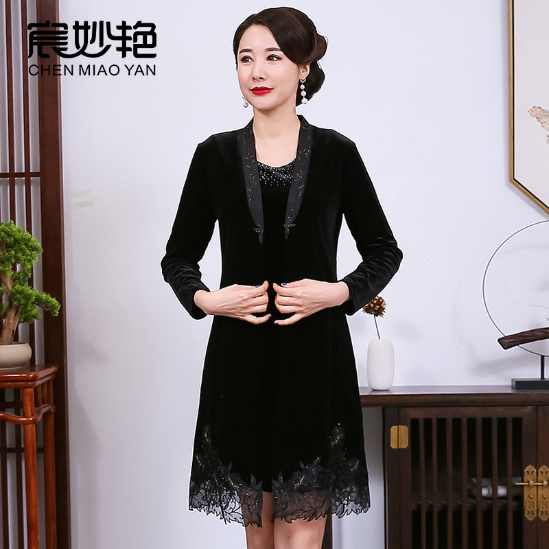 高贵优雅气质小个子妈妈装风衣
