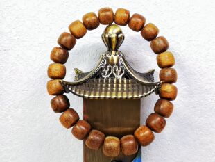 缅甸金三角 金丝蜜结沉香手串 9mm 花果清香凉感 黑奇楠韵 供佛