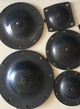 EG41J-10 G41J-16衬胶隔膜阀膜片国标英标气动隔膜阀膜片橡胶垫片