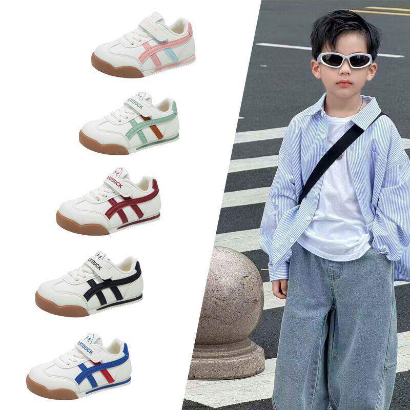 儿童运动鞋26春季新款韩版时尚女童阿甘鞋中大童德训鞋小孩休闲鞋