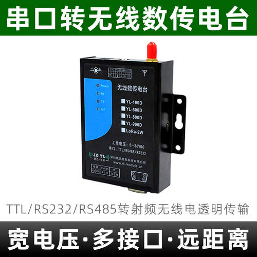 串口转无线数传电台模块透明传输