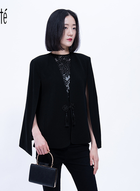 Lovete夏梵秋冬新品商务小礼服修身西装外套女