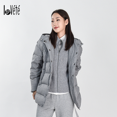 Lovete中长款时尚羽绒服