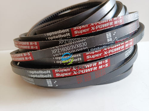 红标空压机皮带齿形带XPZ1600/XPZ1650/3VX650高速带防滑耐磨