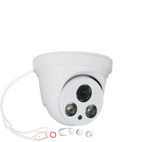 H.265兼容监控眼天视通海思室内半球网络红外高清夜视摄像头ONVIF