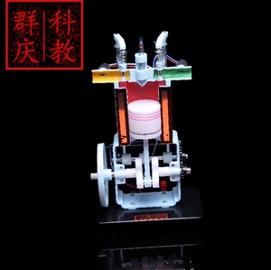 。J31009柴油机模型 内燃机 工作原理 物理实验器材 中学教学仪器