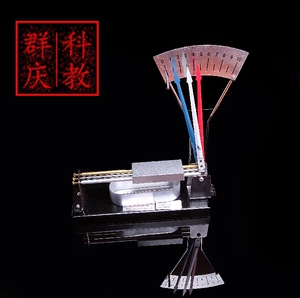 。金属线膨胀演示器 J22206 铜铁铝物理热力学实验器材 教学仪器