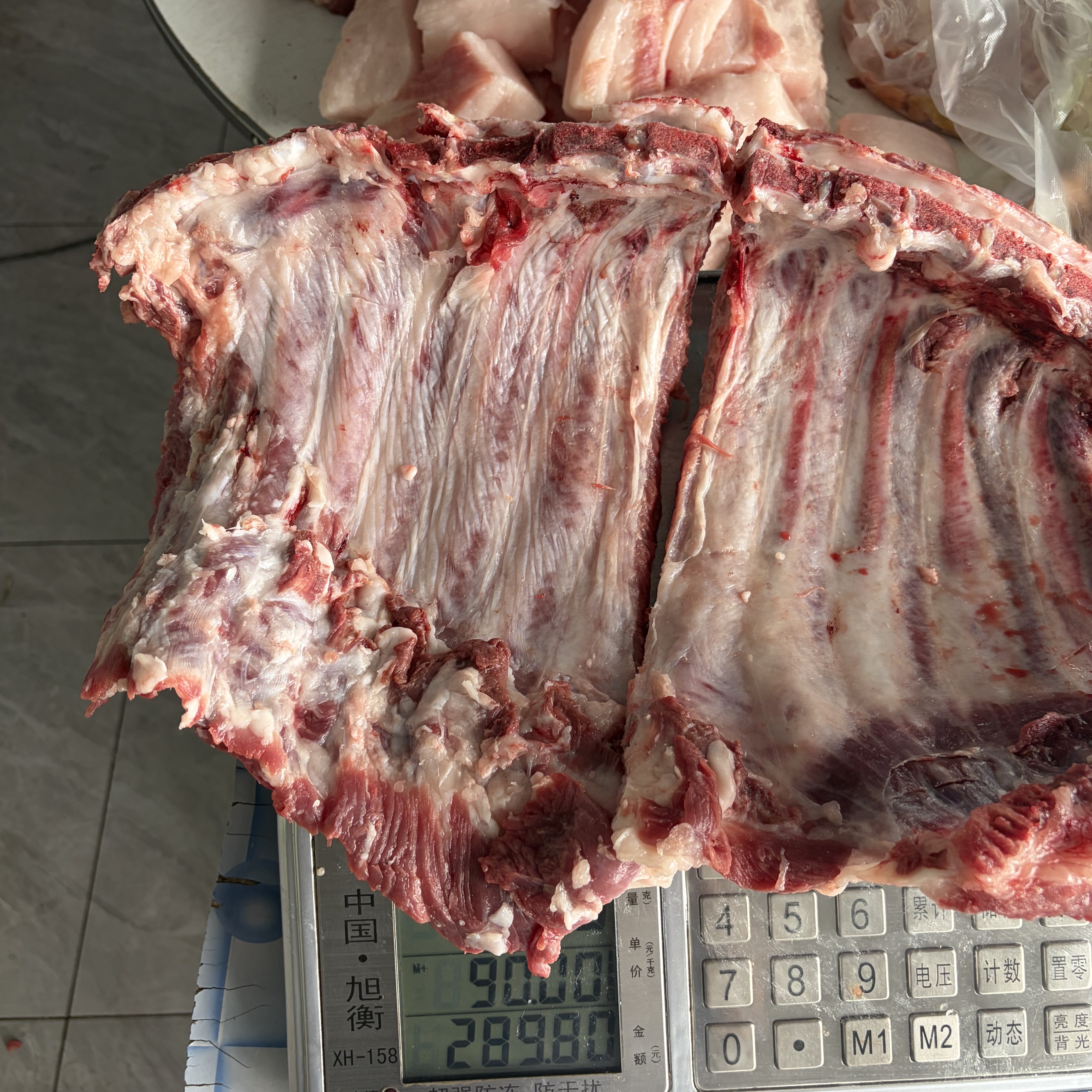 排骨 猪排骨 土猪排骨剁块东北农村散养土猪肉黑猪肉五花肉梅花肉