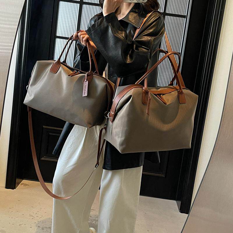 大容量尼龙布包包女2025新款百搭斜挎出差行李包高级感短途旅行包,箱包皮具/热销女包/男包,旅行袋,淘宝优惠券,粉丝福利购,淘宝优惠卷