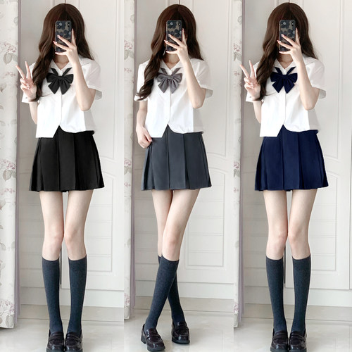 十字银河箱褶裙基础款