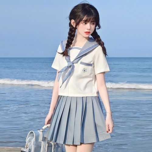 十字银河原创双子款jk水手服套装