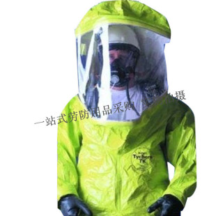 杜邦B级TK527T液密型防护服全封闭液氨氨气高危化学品连体防化服