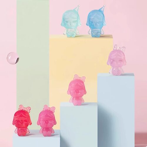 POPMART泡泡玛特渐变色萌粒