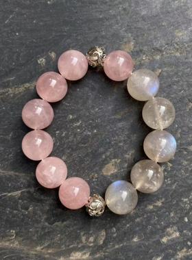 承包愿望爱与浪漫天然粉晶手链
