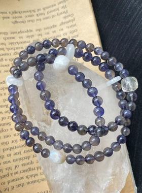 堇青石仪式感神秘手链好身材