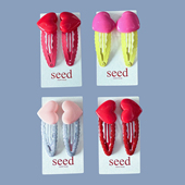 Seed情人节爱心发夹发卡外贸欧美可爱甜美儿童发饰valentinen女孩