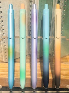 点石制笔新品DS-0155Z1星云限定时空舱双珠速干0.5黑色按动中性笔