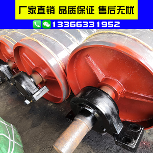 滚筒输送带主动滚筒无动力滚轮改向滚筒电动滚筒传送带被动尾轮