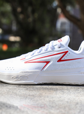 李宁韦德GenerationZ男子舒适缓震防滑低帮篮球场地鞋ABPU039-1-5