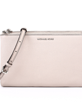 Michael Kors女包MK包女双拉链手拿包单肩斜挎女包邮差包腋下包