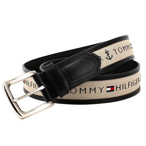 腰带TOMMYHILFIGER帆布男休闲