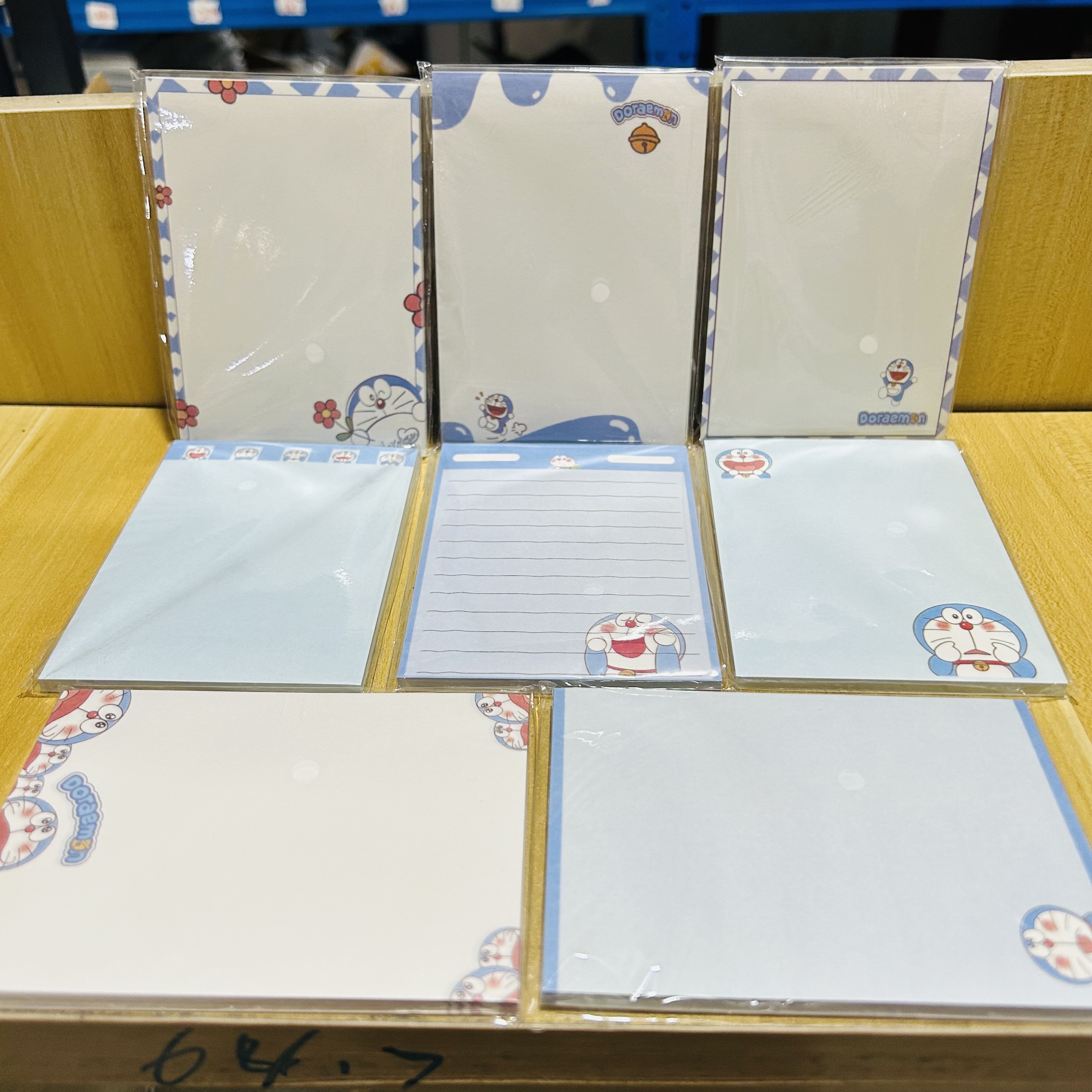 20本哆啦A梦可爱卡通便签纸机器猫便签本学生可撕留言纸素材记事