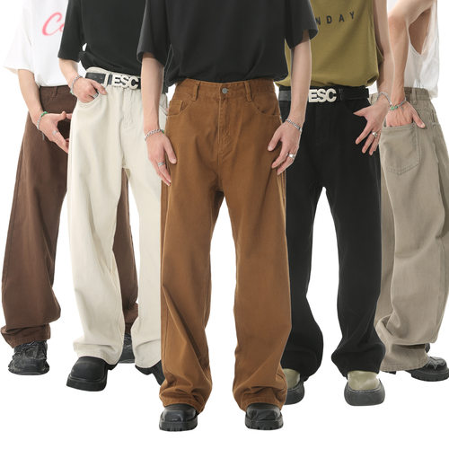 mtlclothes男装|2023四季款新品直筒宽松韩版简约
