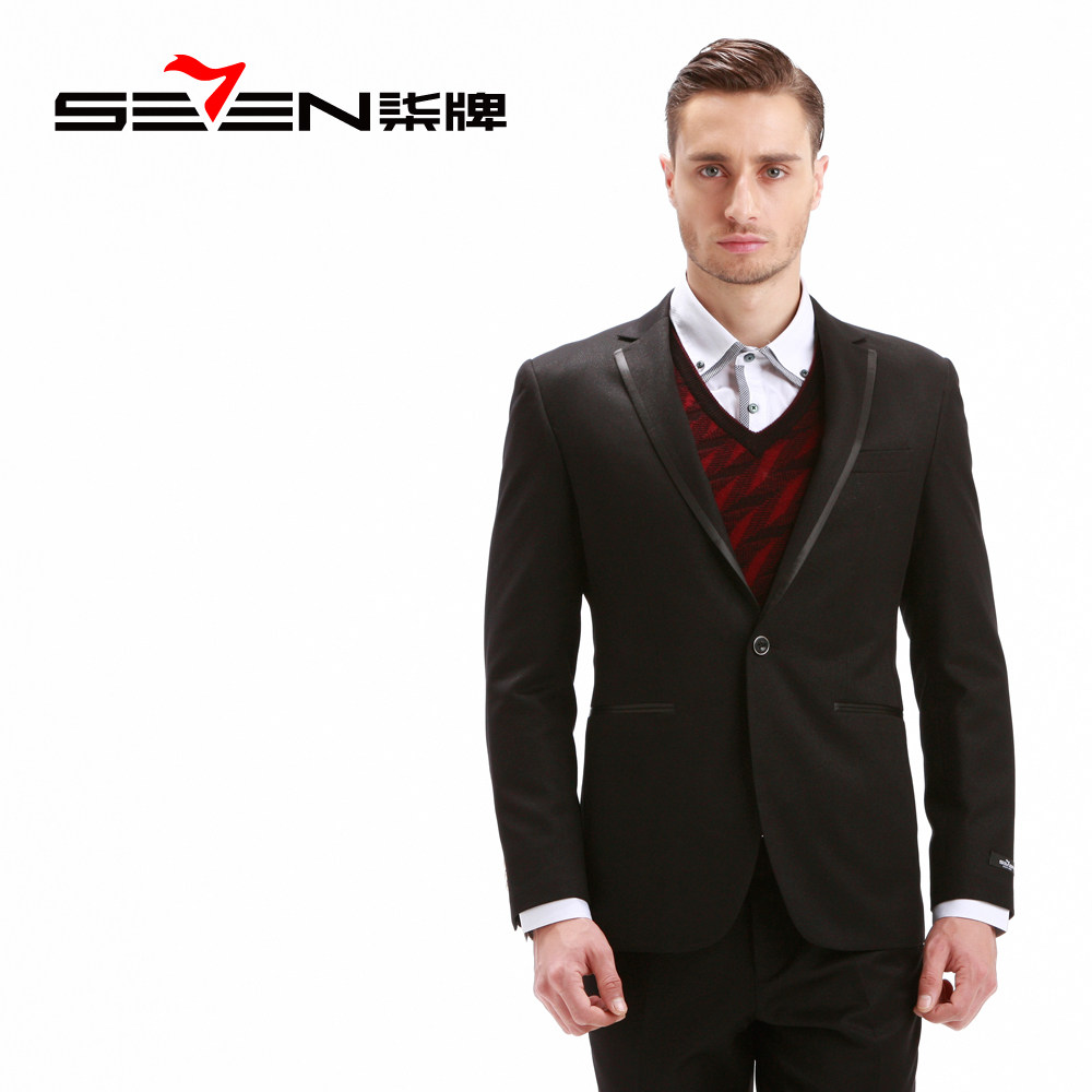 Costume homme SEVEN7 en polyester pour automne - Ref 1562286 Image 1