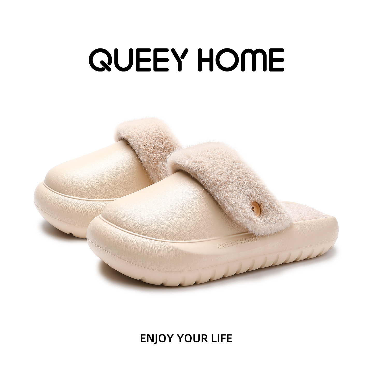 可拆卸棉拖鞋女冬季2025新款