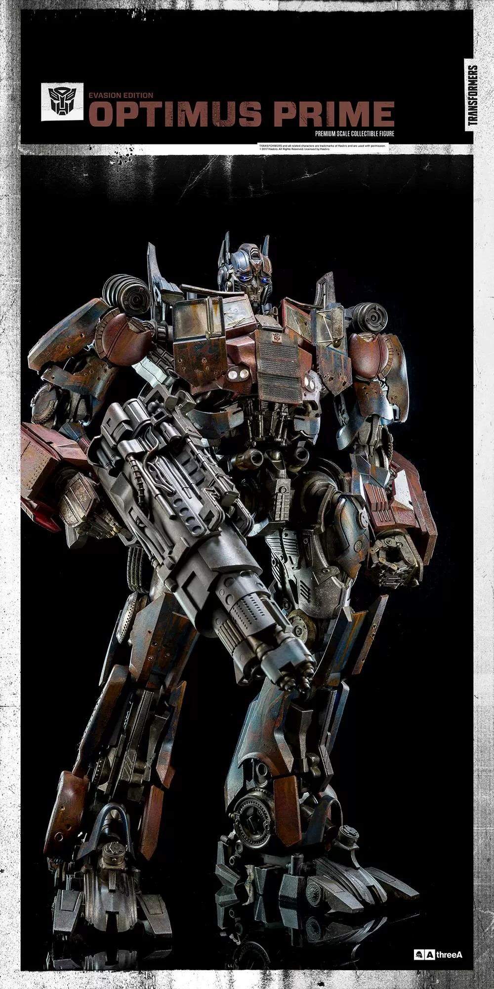 【包邮】3A Threezreo 变形金刚4  擎天柱  藏匿版 旧化版 官网版