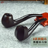 Старомодная курительная трубка ручной работы из сандалового дерева, мужской мундштук, аксессуары