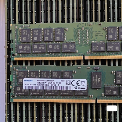 拆机 三星 64G DDR4 2933 2RX4 2S2RX4 服务器内存条REG ECC RECC