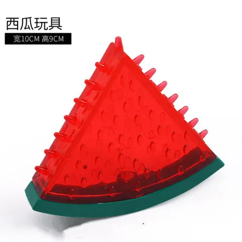 夏季咬胶新款爆款发声水果宠物玩具宠物圈磨牙降温亚马逊狗狗冰冻