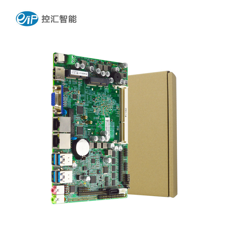 4380 3855U双核 迷你低功耗工控主板软路由视觉检测多网口