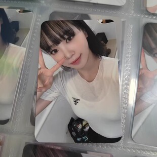 现货包邮 金采源小卡 白衣比耶采 kim chaewon poca LESSERAFIM