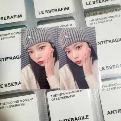 【包顺丰】lesserafim洪恩採迷你2 日咖幸运卡恩 卤蛋恩 eunchae