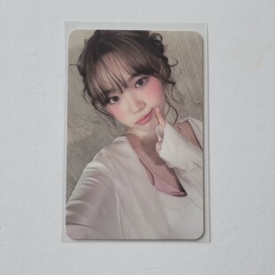 【现货包邮】金采源小卡 炽迷你3 easy灰版采 灰衣采 chaewon