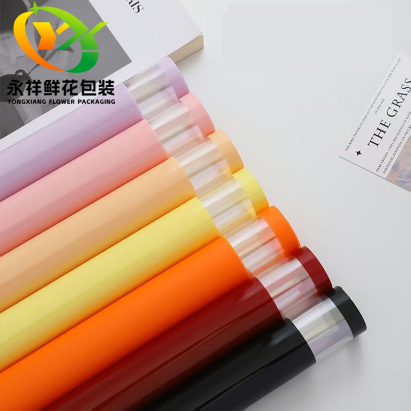 永祥包装简约边框玻璃纸