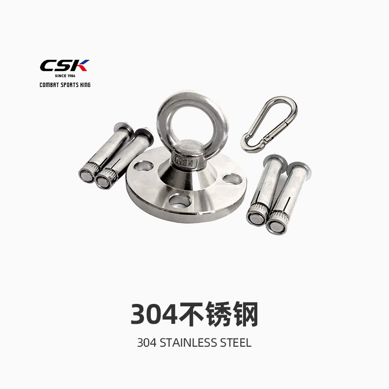 挂沙袋神器中成王专用不锈钢挂盘，可承重500kg - 实物图