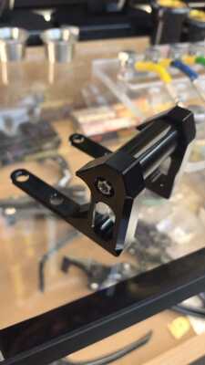 适用于雅马哈TMAX530 560改装WDD拓展支架 铝合金支架 手机支架