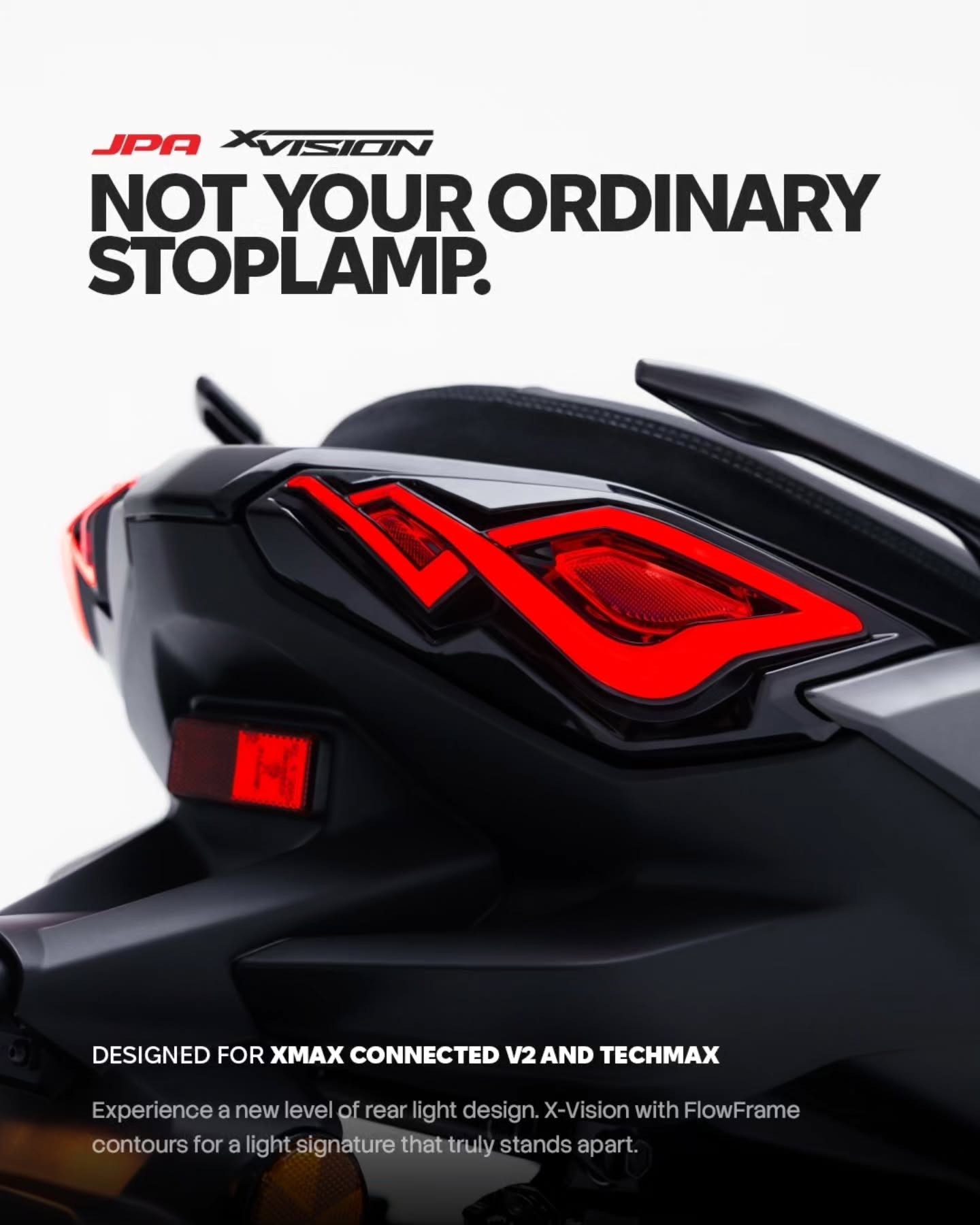 用于雅马哈xmax300改装印尼jpa后尾灯 23-25款后转向灯 尾灯总成