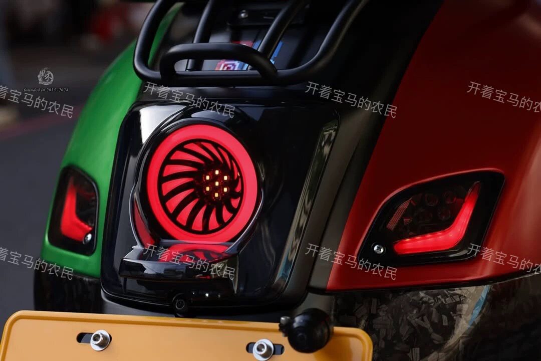 适用于vespa GTS300 GTV300改装后尾灯 刹车灯 后刹车信号灯