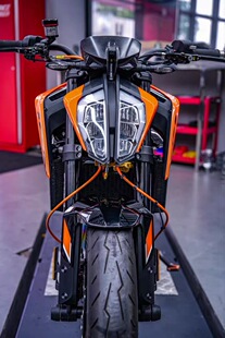 适用于杜克ktm790 390 1290改装HEL钢喉 前后刹车油管 刹车钢喉