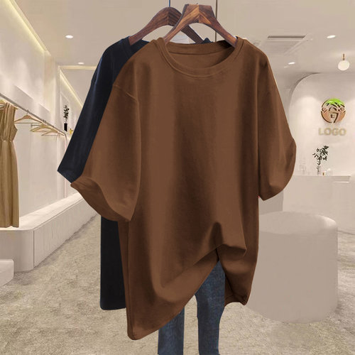 300斤夏季新款短袖t恤上衣