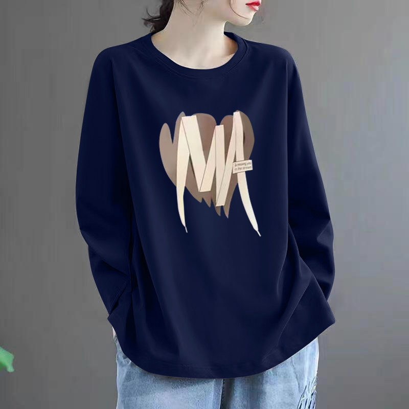 2025新款胖mm300斤秋季内搭大码女装纯棉打底衫上衣长袖t恤女百搭