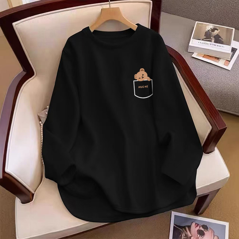 德绒打底衫大码胖mm韩版秋冬2025新款加厚女装内搭t恤长袖上衣服