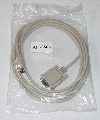 适用松下GT01/GT10/GT30触摸屏编程电缆AFC8503，9孔到圆口5针