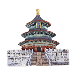 北京冰箱贴中国长城天坛故宫磁性贴旅游纪念品出国小礼物送老外